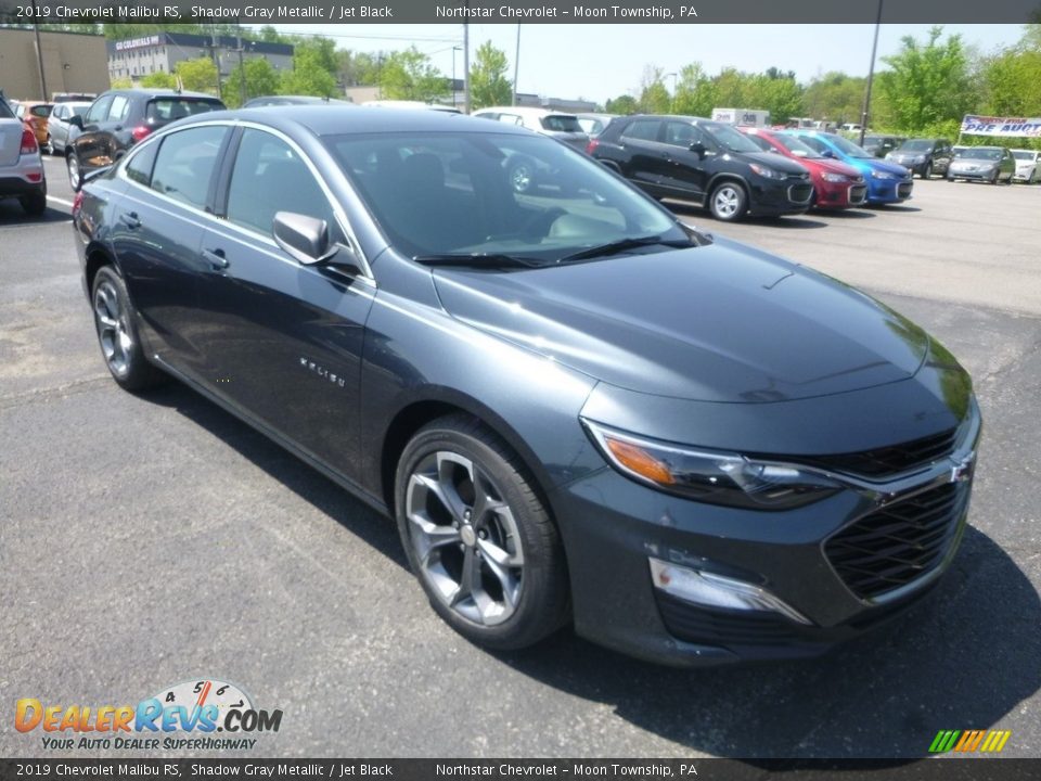 2019 Chevrolet Malibu RS Shadow Gray Metallic / Jet Black Photo #7