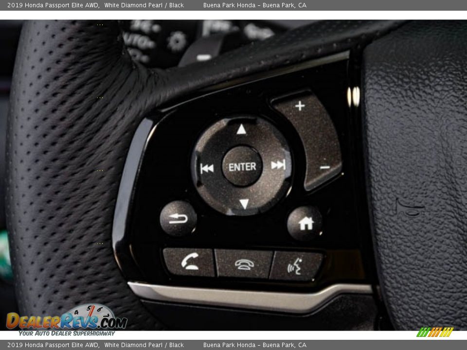 2019 Honda Passport Elite AWD White Diamond Pearl / Black Photo #20