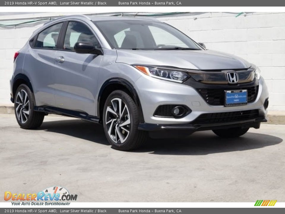 2019 Honda HR-V Sport AWD Lunar Silver Metallic / Black Photo #1