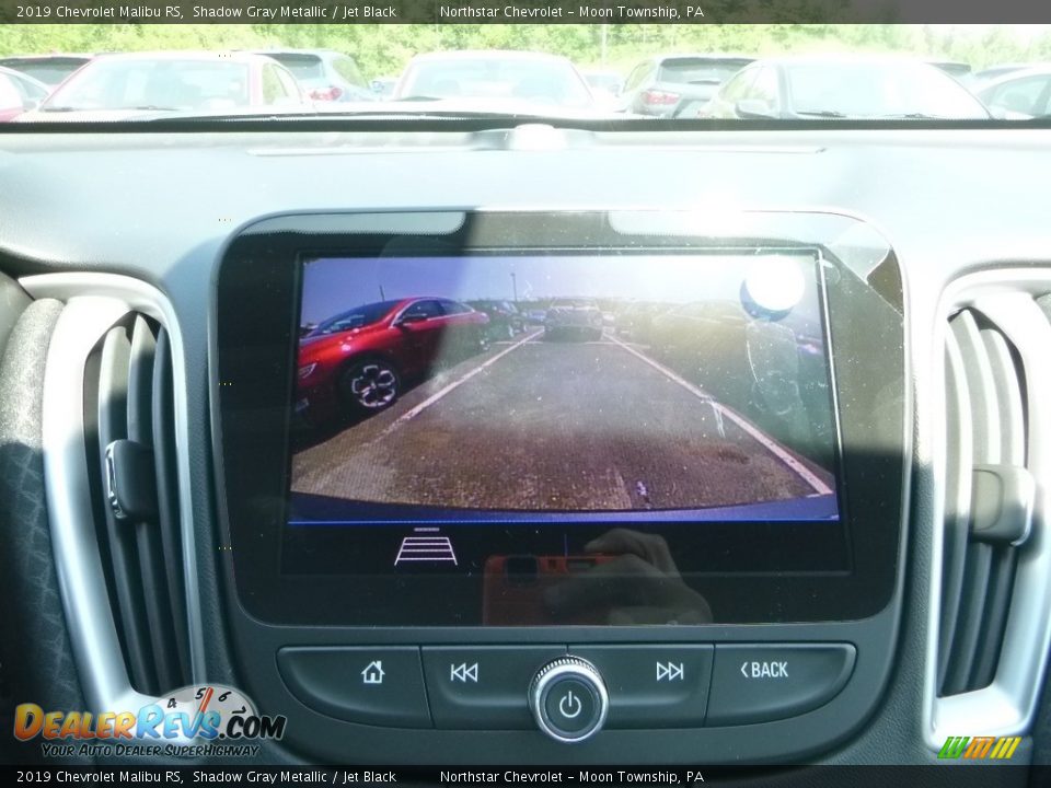 2019 Chevrolet Malibu RS Shadow Gray Metallic / Jet Black Photo #18