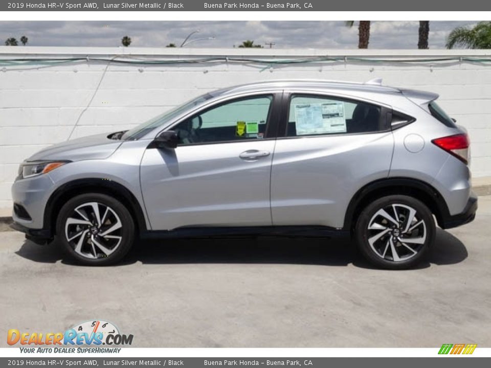 2019 Honda HR-V Sport AWD Lunar Silver Metallic / Black Photo #4