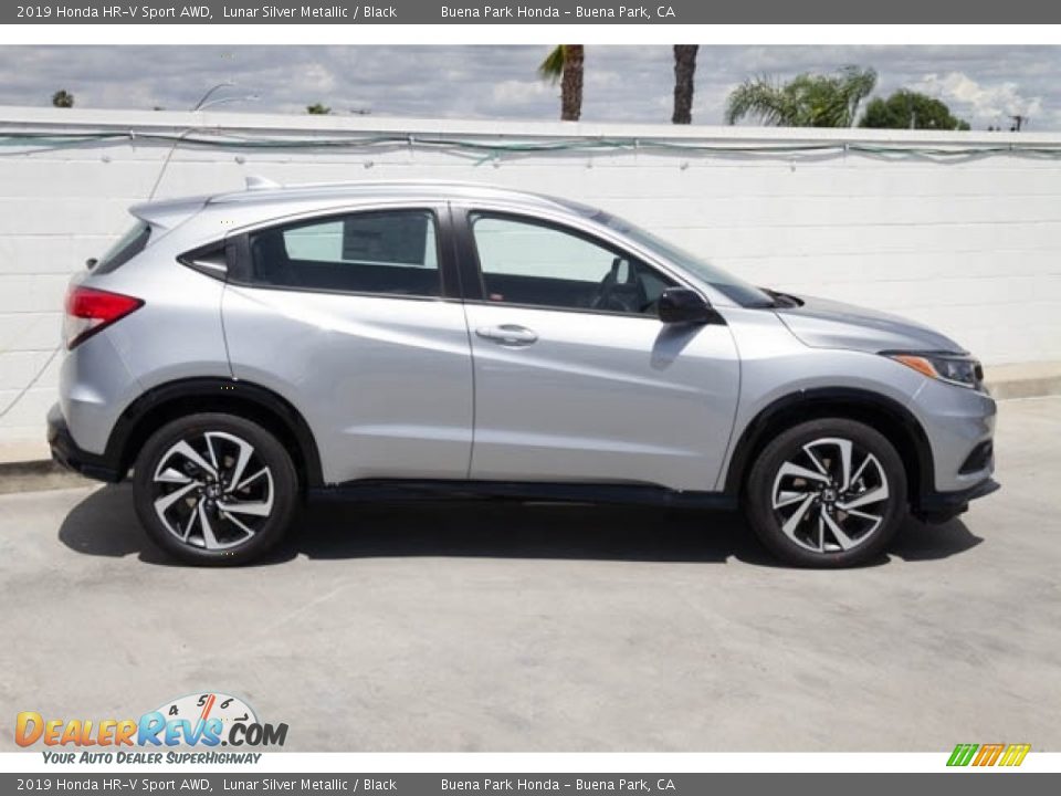 2019 Honda HR-V Sport AWD Lunar Silver Metallic / Black Photo #8