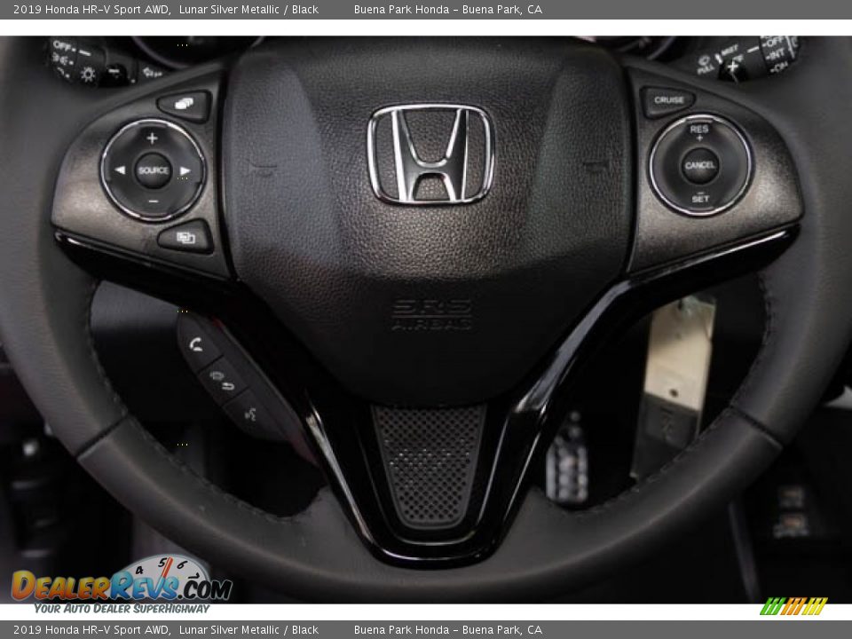 2019 Honda HR-V Sport AWD Lunar Silver Metallic / Black Photo #18