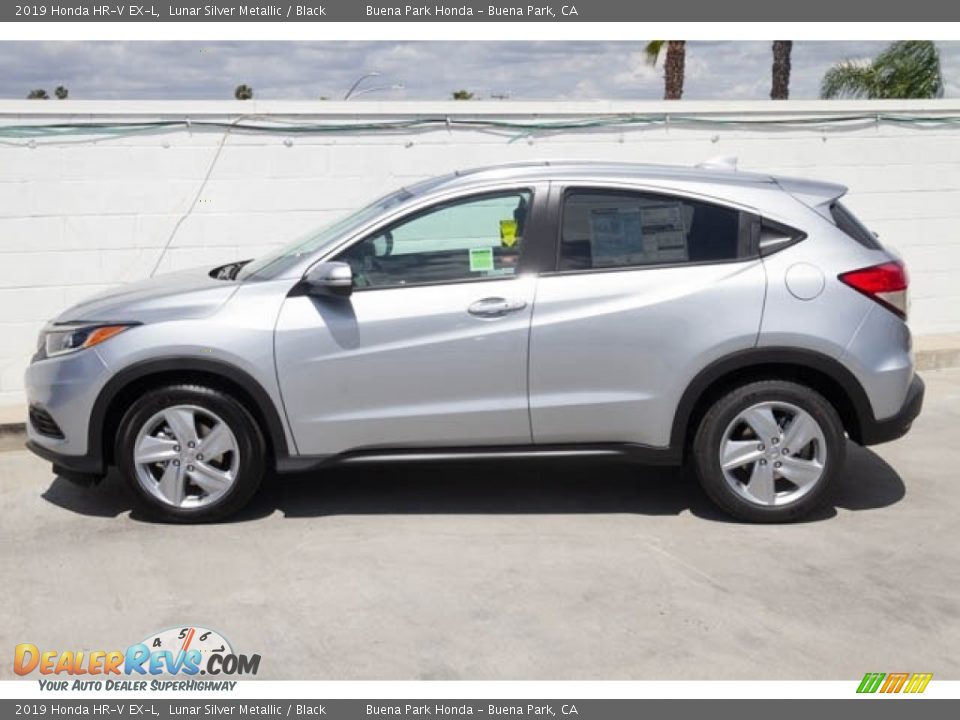 2019 Honda HR-V EX-L Lunar Silver Metallic / Black Photo #4