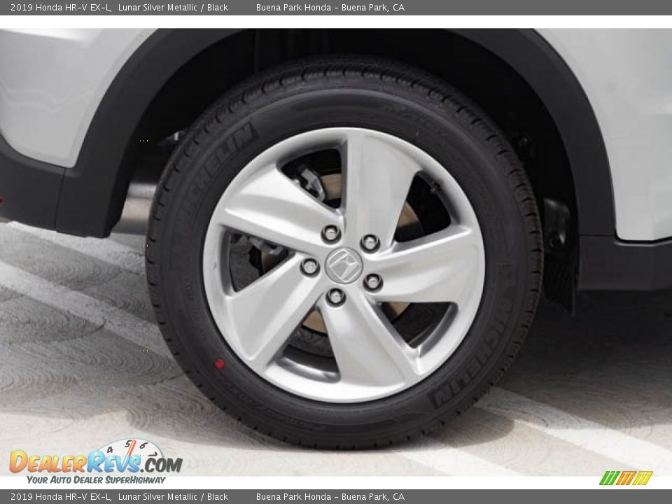 2019 Honda HR-V EX-L Lunar Silver Metallic / Black Photo #10