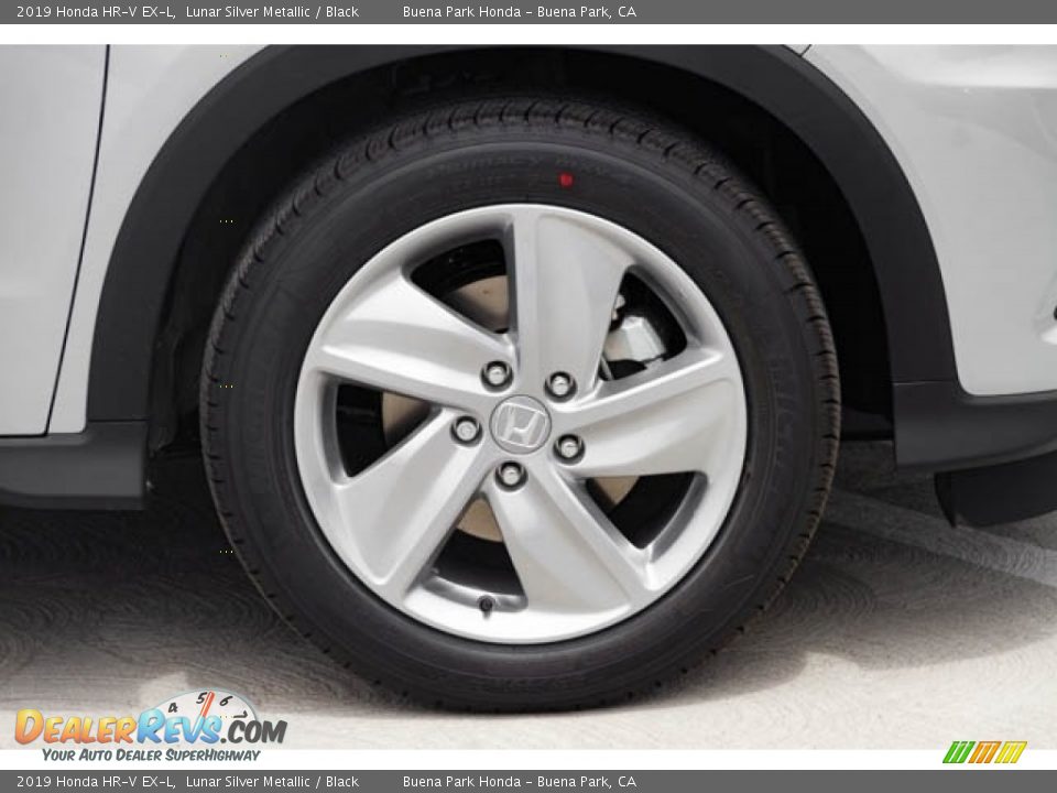 2019 Honda HR-V EX-L Lunar Silver Metallic / Black Photo #11