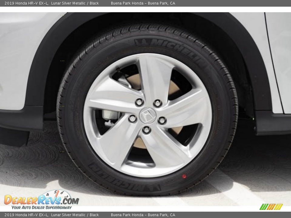 2019 Honda HR-V EX-L Lunar Silver Metallic / Black Photo #12