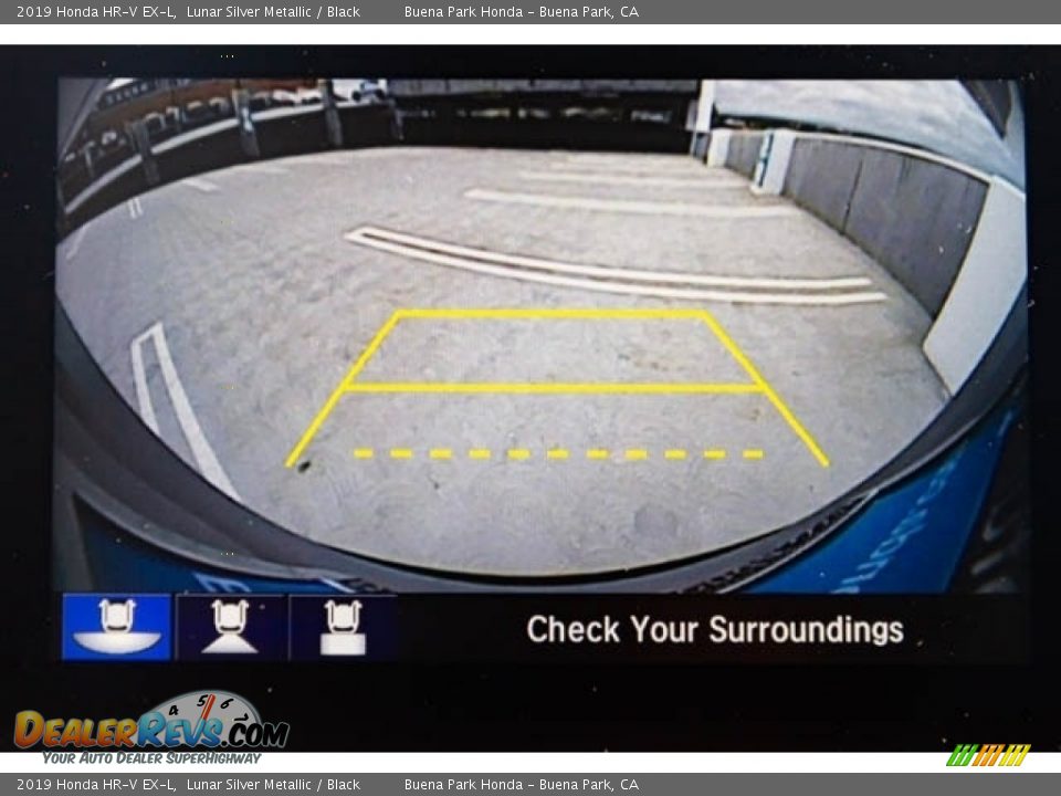 2019 Honda HR-V EX-L Lunar Silver Metallic / Black Photo #14