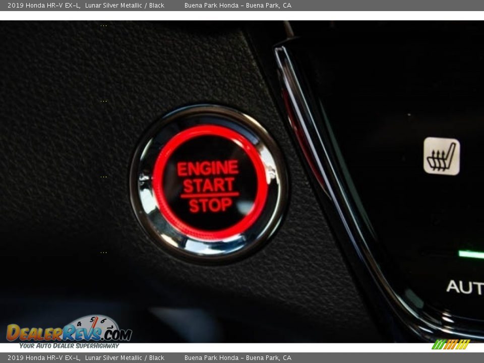 2019 Honda HR-V EX-L Lunar Silver Metallic / Black Photo #21