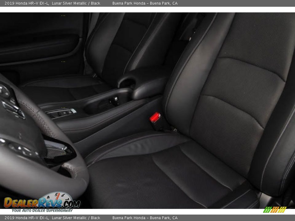 2019 Honda HR-V EX-L Lunar Silver Metallic / Black Photo #22