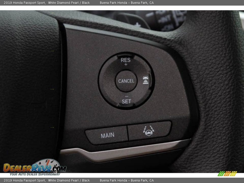 2019 Honda Passport Sport White Diamond Pearl / Black Photo #20