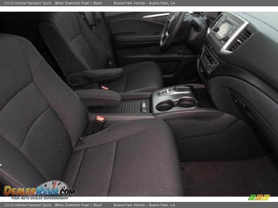 2019 Honda Passport Sport White Diamond Pearl / Black Photo #32