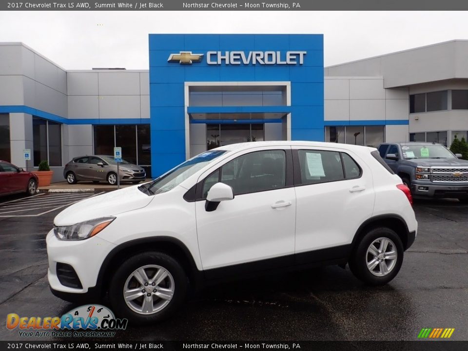 2017 Chevrolet Trax LS AWD Summit White / Jet Black Photo #1