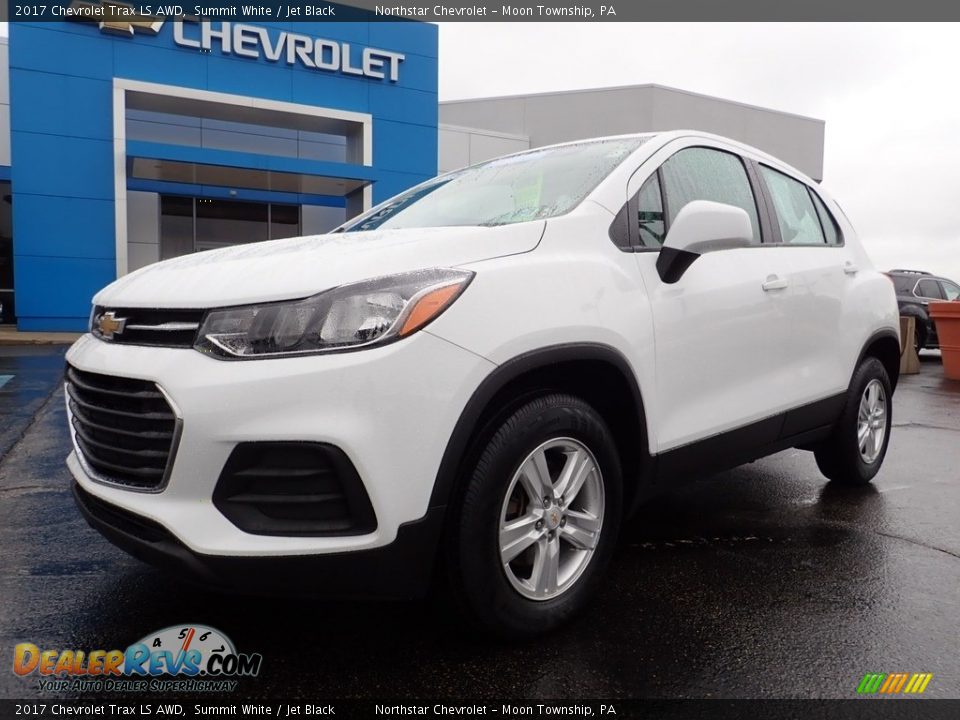 2017 Chevrolet Trax LS AWD Summit White / Jet Black Photo #2