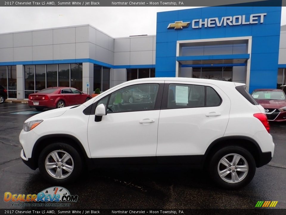 2017 Chevrolet Trax LS AWD Summit White / Jet Black Photo #3