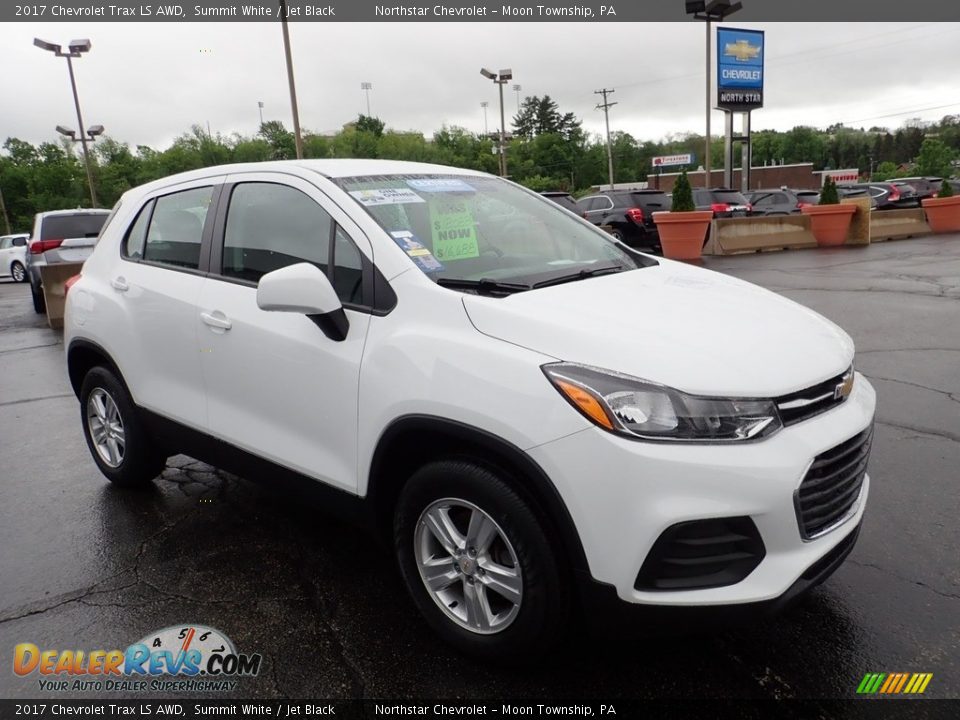 2017 Chevrolet Trax LS AWD Summit White / Jet Black Photo #11