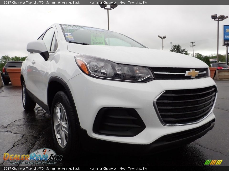 2017 Chevrolet Trax LS AWD Summit White / Jet Black Photo #12