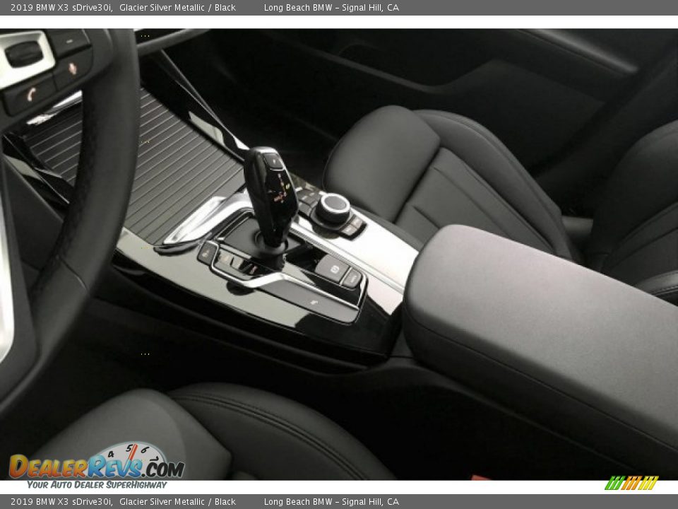 2019 BMW X3 sDrive30i Glacier Silver Metallic / Black Photo #18