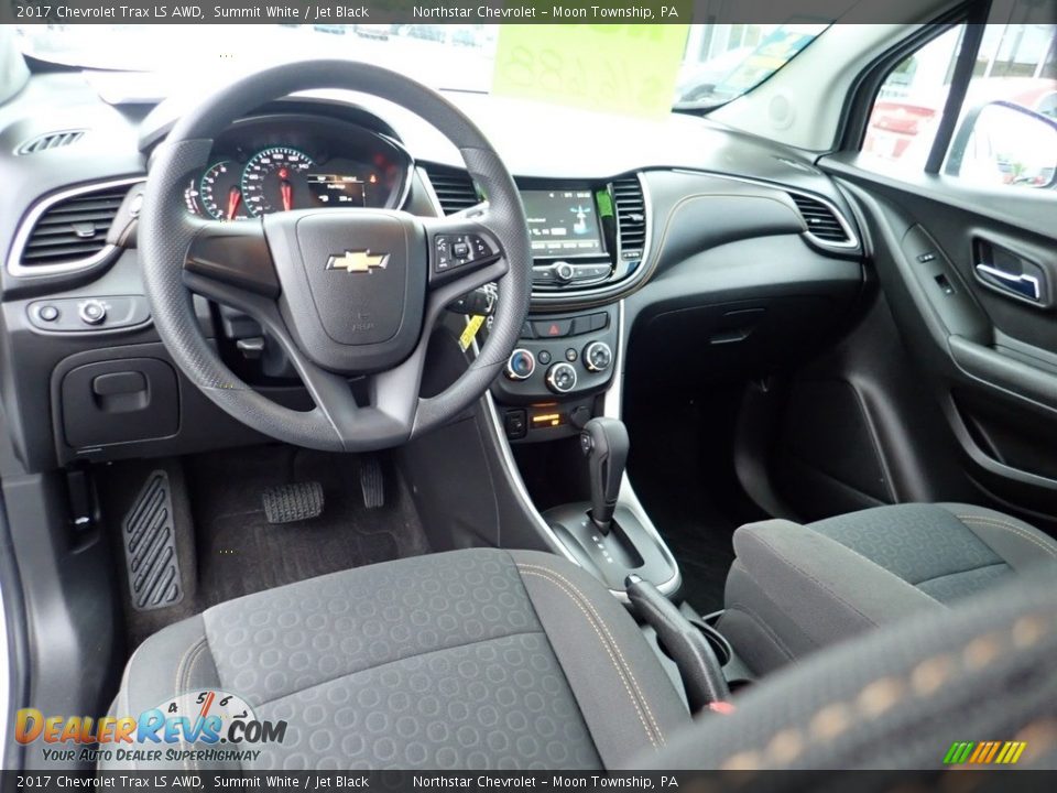 2017 Chevrolet Trax LS AWD Summit White / Jet Black Photo #22