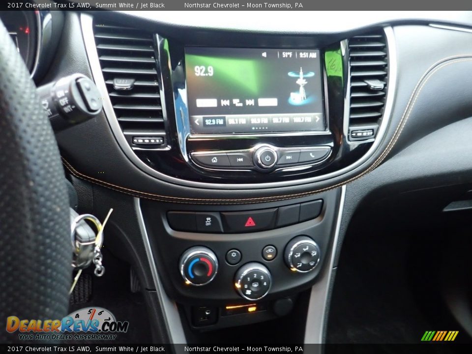2017 Chevrolet Trax LS AWD Summit White / Jet Black Photo #27