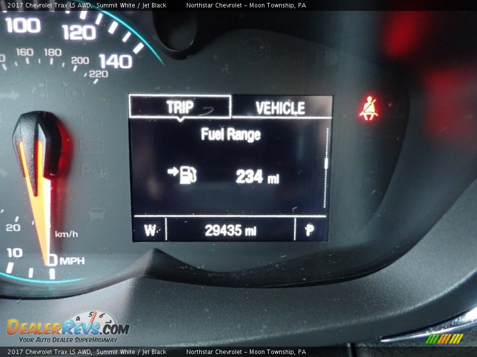 2017 Chevrolet Trax LS AWD Summit White / Jet Black Photo #29