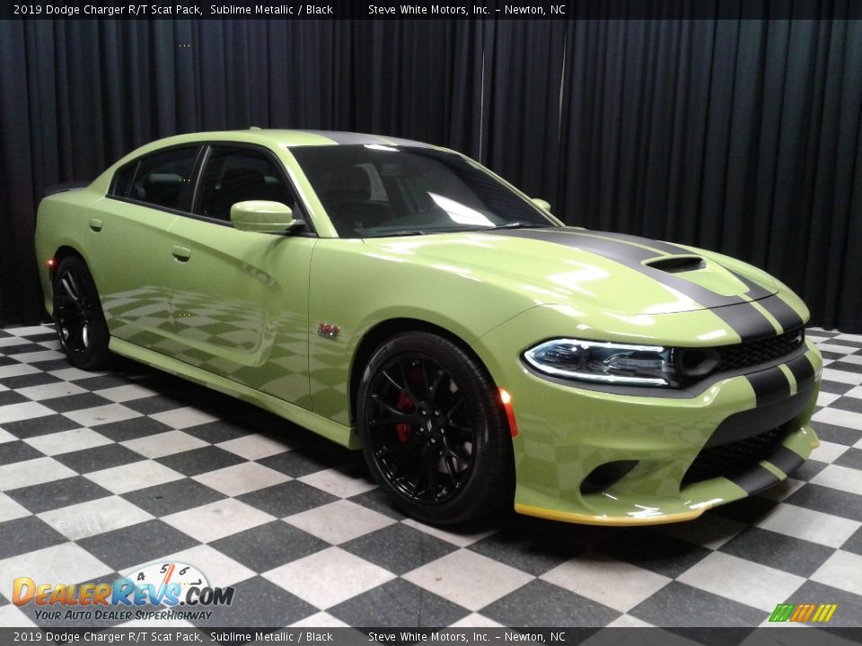 2019 Dodge Charger R/T Scat Pack Sublime Metallic / Black Photo #4