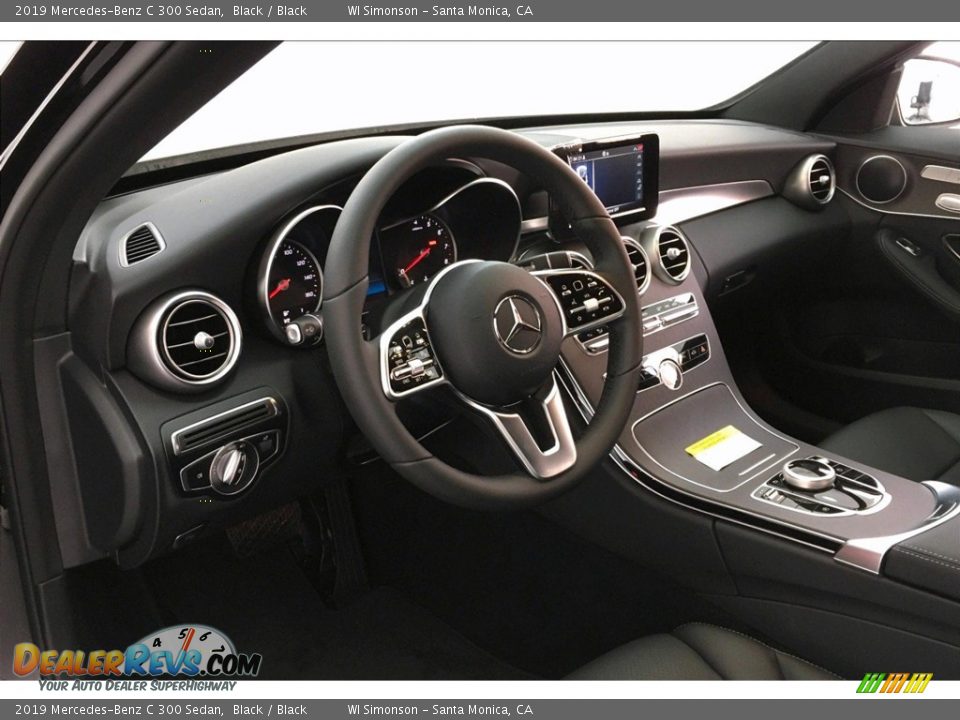 2019 Mercedes-Benz C 300 Sedan Black / Black Photo #4