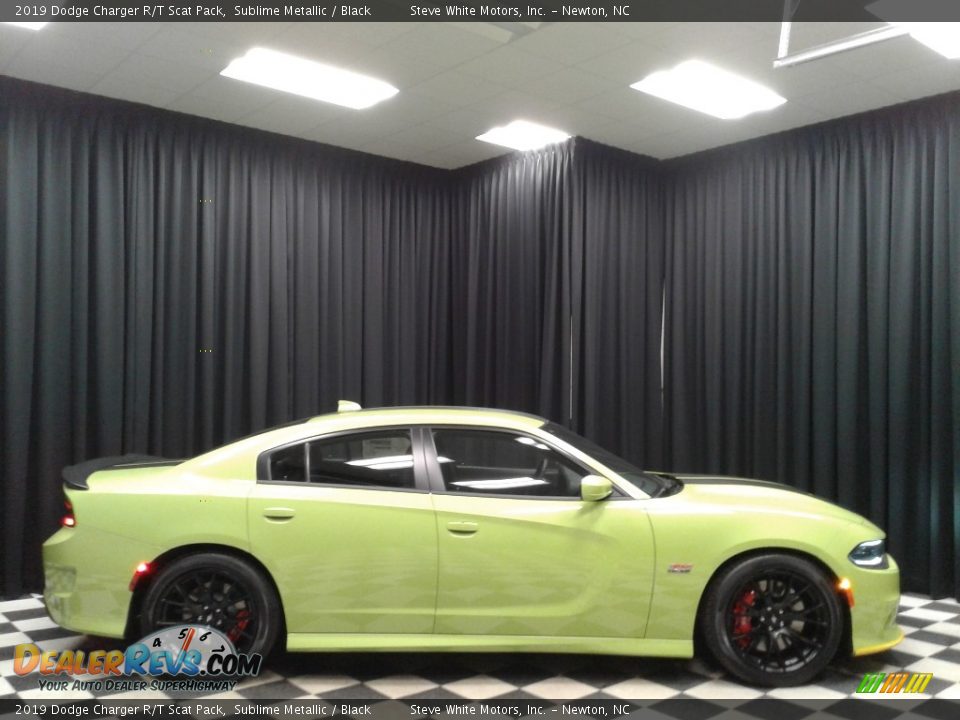 2019 Dodge Charger R/T Scat Pack Sublime Metallic / Black Photo #5
