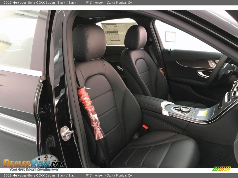 2019 Mercedes-Benz C 300 Sedan Black / Black Photo #5