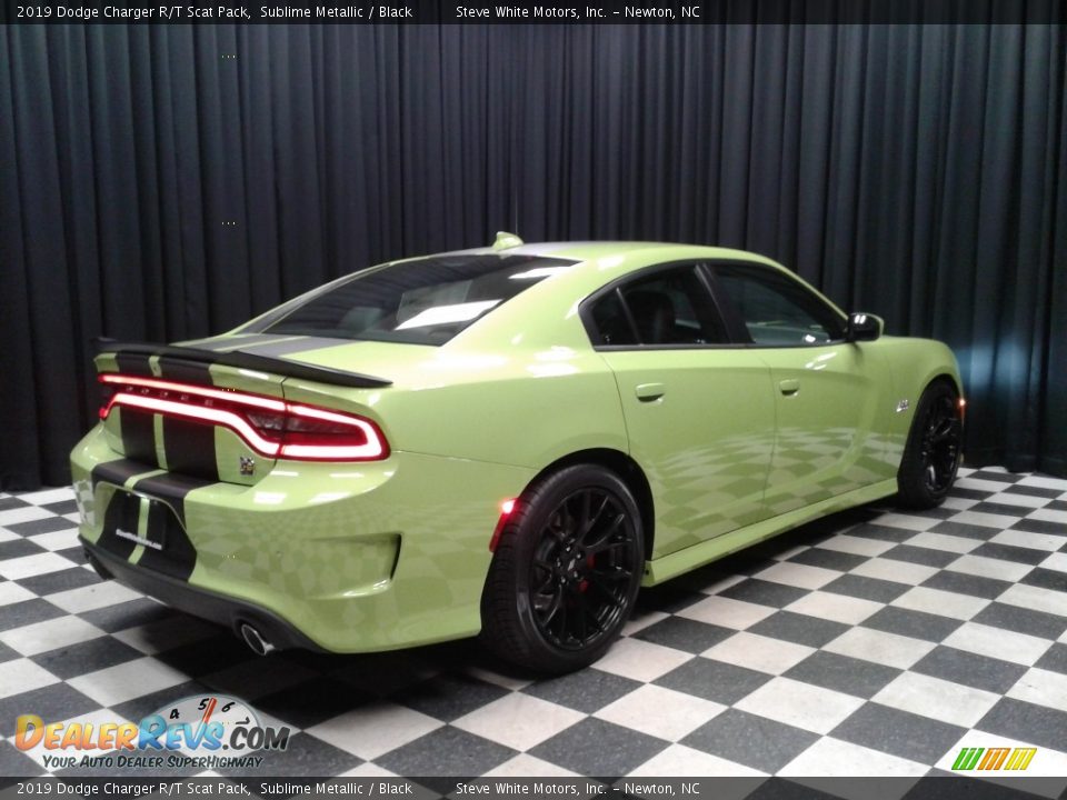 2019 Dodge Charger R/T Scat Pack Sublime Metallic / Black Photo #6