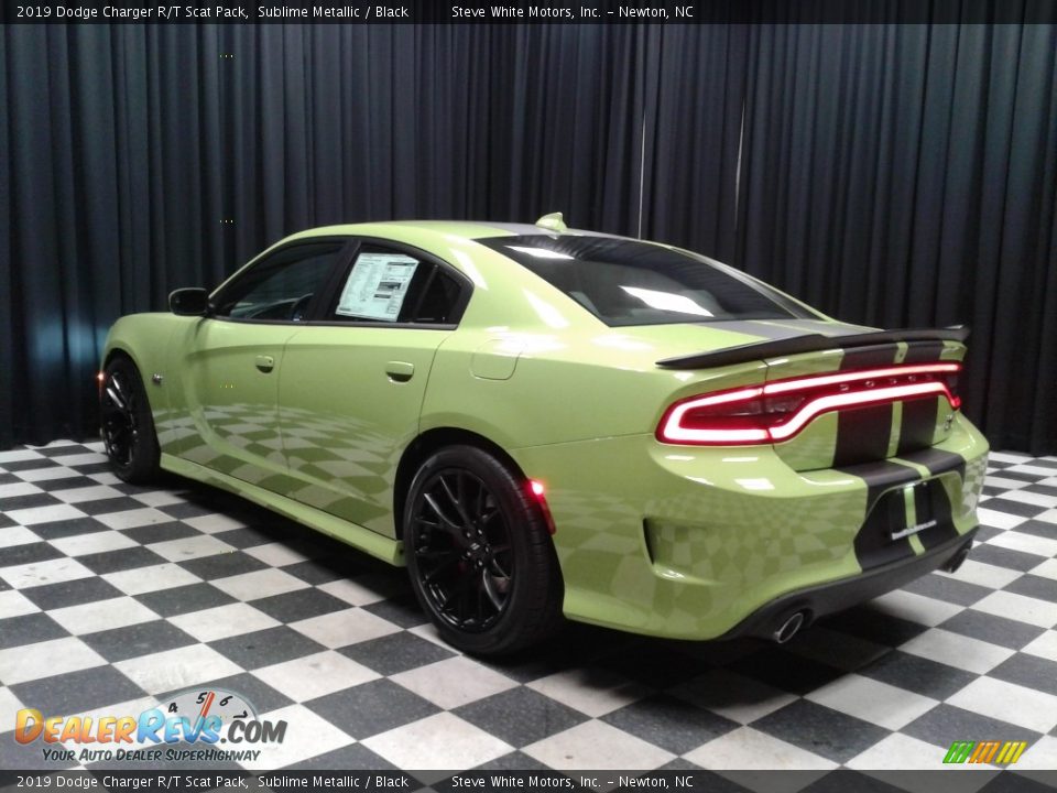 2019 Dodge Charger R/T Scat Pack Sublime Metallic / Black Photo #8
