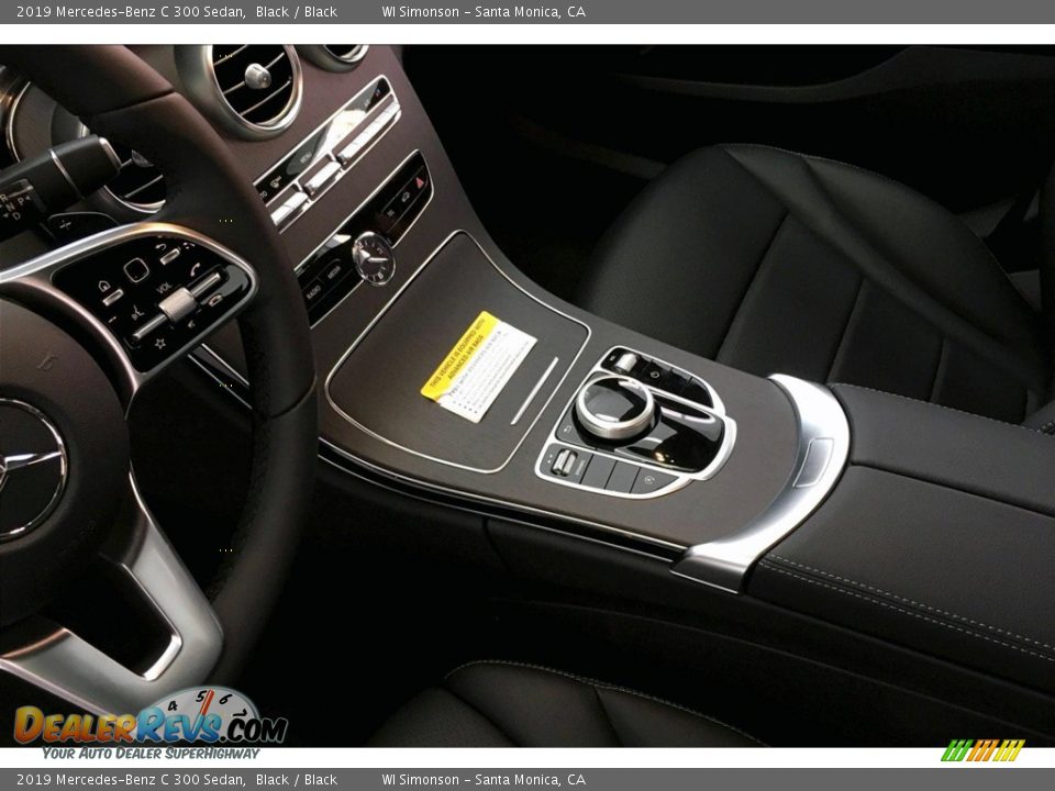 2019 Mercedes-Benz C 300 Sedan Black / Black Photo #7