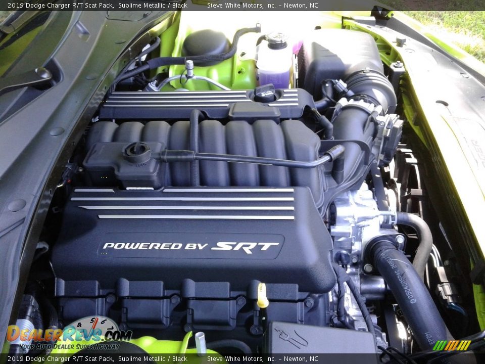2019 Dodge Charger R/T Scat Pack Sublime Metallic / Black Photo #35