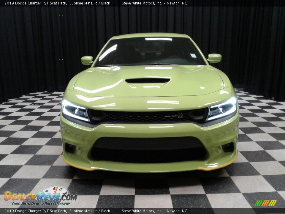 2019 Dodge Charger R/T Scat Pack Sublime Metallic / Black Photo #3