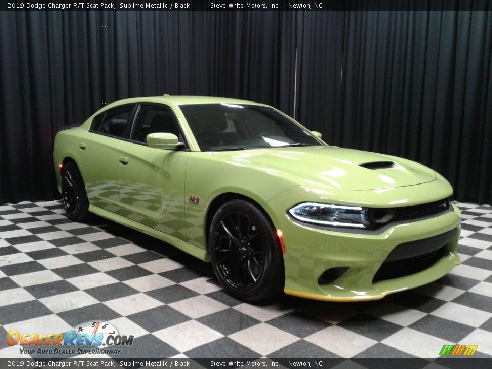 2019 Dodge Charger R/T Scat Pack Sublime Metallic / Black Photo #4