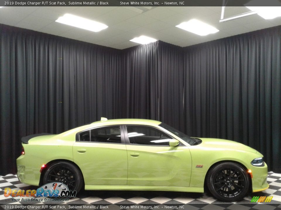 2019 Dodge Charger R/T Scat Pack Sublime Metallic / Black Photo #5