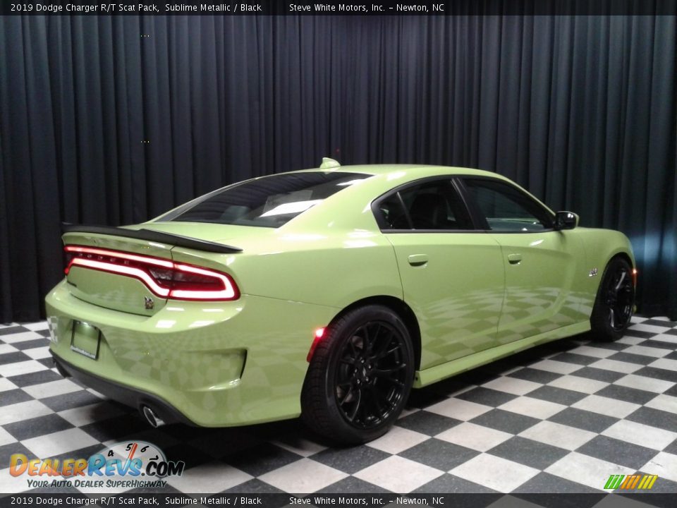 2019 Dodge Charger R/T Scat Pack Sublime Metallic / Black Photo #6