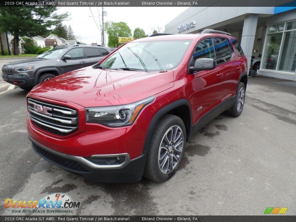 Front 3/4 View of 2019 GMC Acadia SLT AWD Photo #1