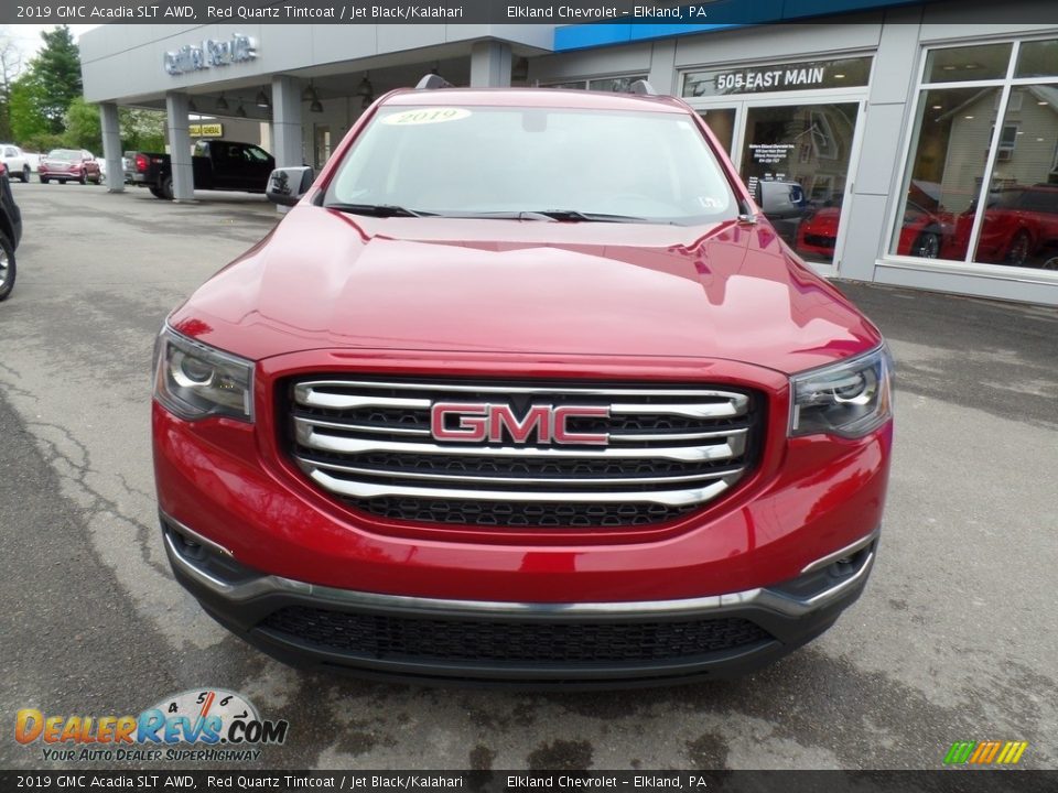 2019 GMC Acadia SLT AWD Red Quartz Tintcoat / Jet Black/Kalahari Photo #2