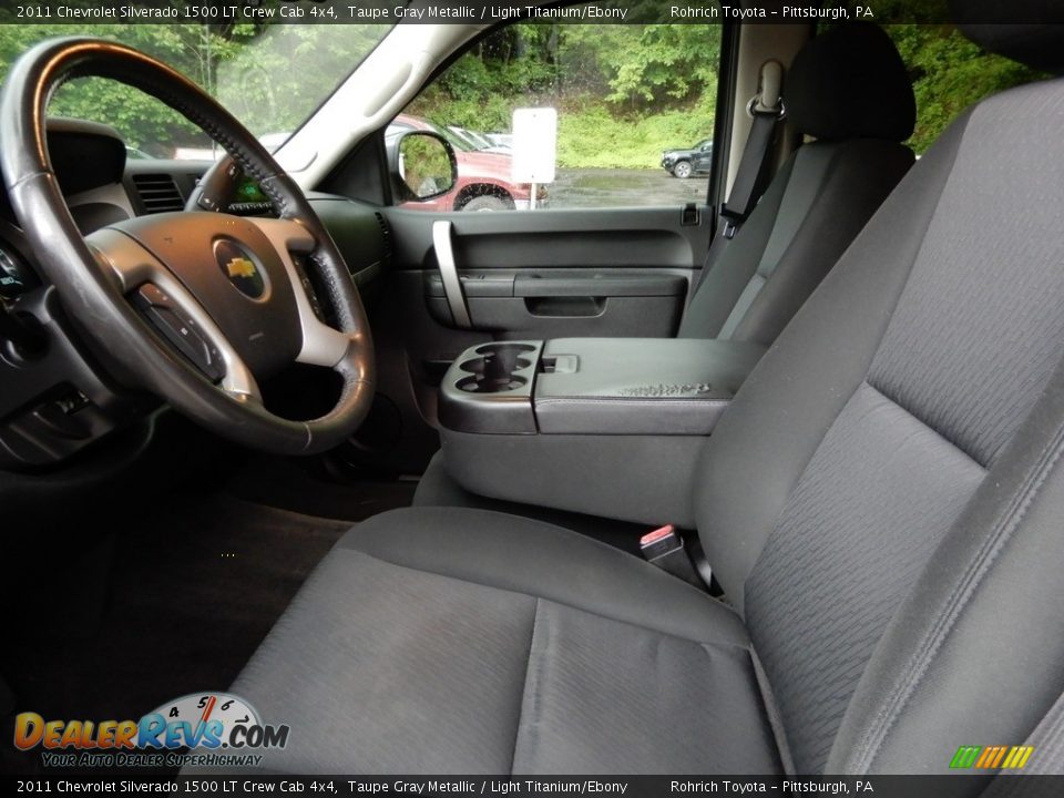 2011 Chevrolet Silverado 1500 LT Crew Cab 4x4 Taupe Gray Metallic / Light Titanium/Ebony Photo #6