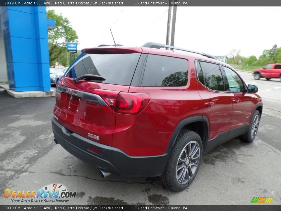 2019 GMC Acadia SLT AWD Red Quartz Tintcoat / Jet Black/Kalahari Photo #5