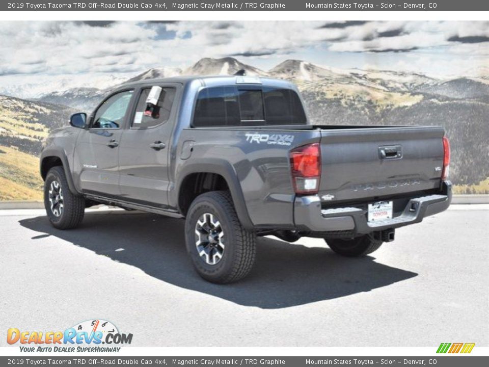 2019 Toyota Tacoma TRD Off-Road Double Cab 4x4 Magnetic Gray Metallic / TRD Graphite Photo #3