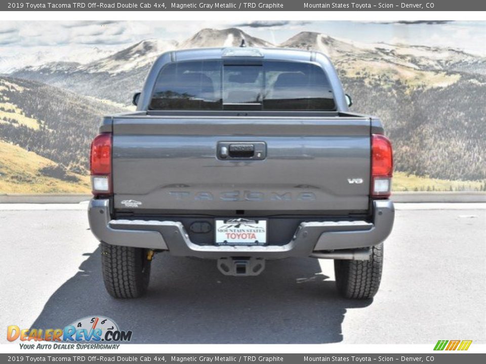 2019 Toyota Tacoma TRD Off-Road Double Cab 4x4 Magnetic Gray Metallic / TRD Graphite Photo #4