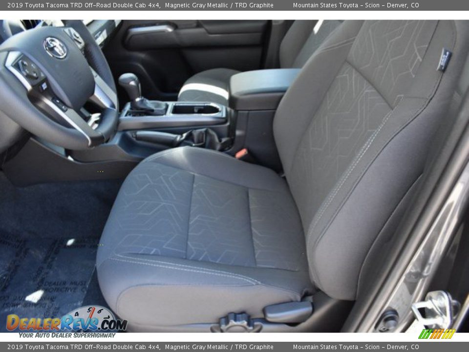 2019 Toyota Tacoma TRD Off-Road Double Cab 4x4 Magnetic Gray Metallic / TRD Graphite Photo #6