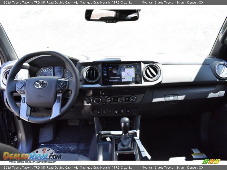 2019 Toyota Tacoma TRD Off-Road Double Cab 4x4 Magnetic Gray Metallic / TRD Graphite Photo #7