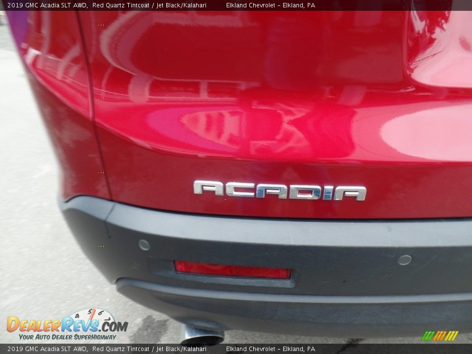 2019 GMC Acadia SLT AWD Red Quartz Tintcoat / Jet Black/Kalahari Photo #10
