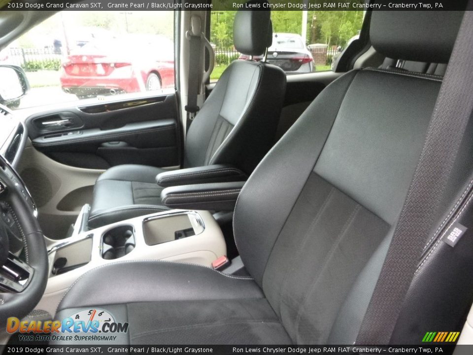 2019 Dodge Grand Caravan SXT Granite Pearl / Black/Light Graystone Photo #13