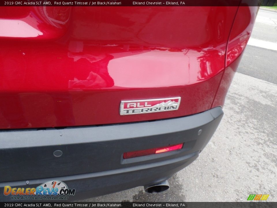 2019 GMC Acadia SLT AWD Red Quartz Tintcoat / Jet Black/Kalahari Photo #11