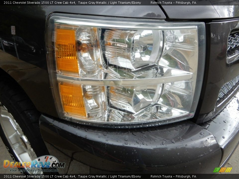 2011 Chevrolet Silverado 1500 LT Crew Cab 4x4 Taupe Gray Metallic / Light Titanium/Ebony Photo #14