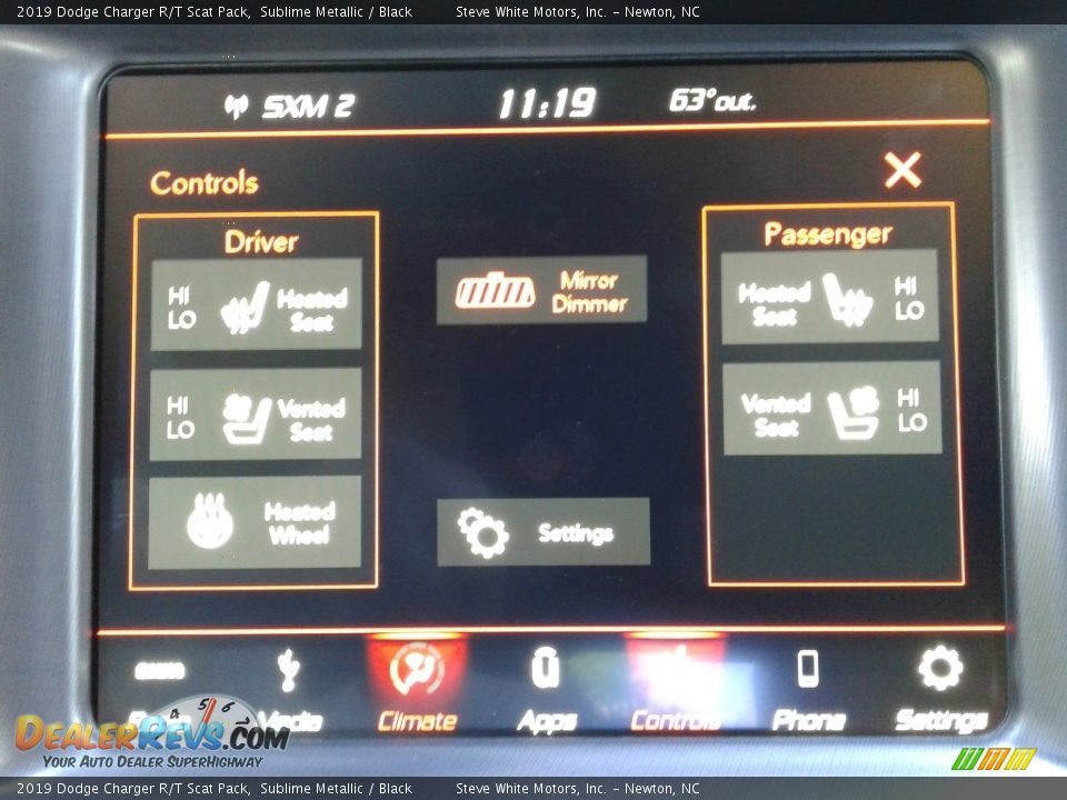 2019 Dodge Charger R/T Scat Pack Sublime Metallic / Black Photo #24